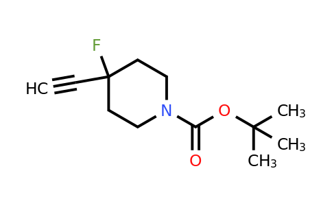 CAS 191327-86-3 | tert-butyl 4-ethynyl-4-fluoropiperidine-1-carboxylate