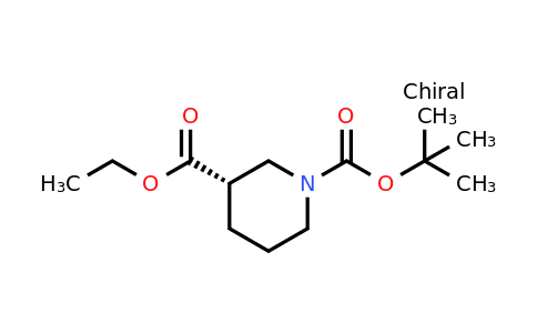 CAS 191599-51-6 | Ethyl (S)-N-BOC-piperidine-3-carboxylate