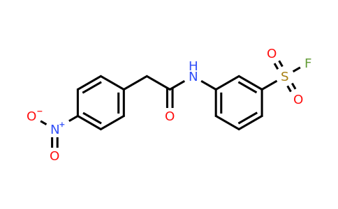CAS 19160-18-0 | 3-(2-(4-Nitrophenyl)acetamido)benzene-1-sulfonyl fluoride