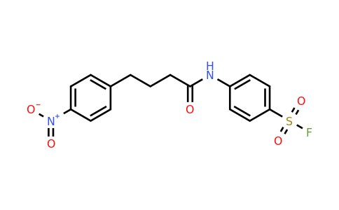 CAS 19160-20-4 | 4-(4-(4-Nitrophenyl)butanamido)benzene-1-sulfonyl fluoride