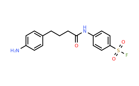 CAS 19160-21-5 | 4-(4-(4-Aminophenyl)butanamido)benzene-1-sulfonyl fluoride