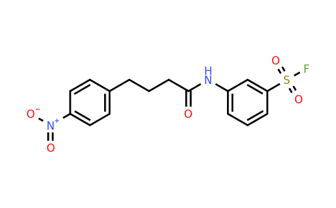 CAS 19160-22-6 | 3-(4-(4-Nitrophenyl)butanamido)benzene-1-sulfonyl fluoride