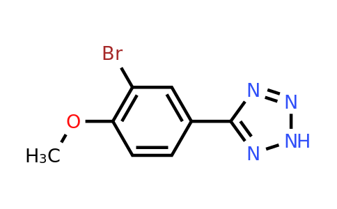 CAS 191602-76-3 | 5-(3-Bromo-4-methoxy-phenyl)-2H-tetrazole