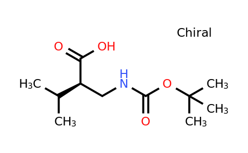 CAS 191664-14-9 | Boc-(R)-2-(aminomethyl)-3-methylbutanoic acid