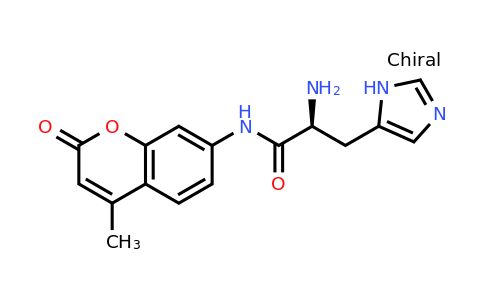 CAS 191723-64-5 | (S)-2-Amino-3-(1H-imidazol-5-yl)-N-(4-methyl-2-oxo-2H-chromen-7-yl)propanamide
