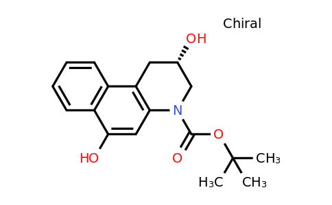 CAS 191732-54-4 | (S)-tert-Butyl 2,6-dihydroxy-2,3-dihydrobenzo[f]quinoline-4(1H)-carboxylate