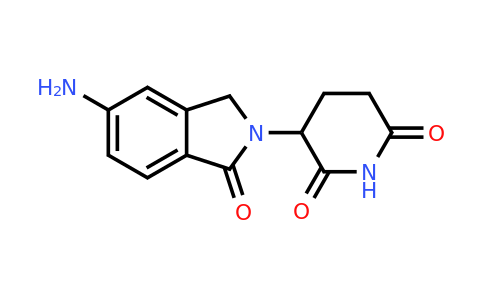 CAS 191732-70-4 | 3-(5-amino-1-oxo-2,3-dihydro-1H-isoindol-2-yl)piperidine-2,6-dione