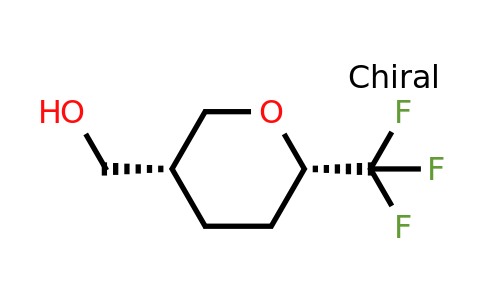 CAS 1917356-74-1 | [cis-6-(trifluoromethyl)oxan-3-yl]methanol