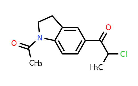 CAS 191789-89-6 | 1-(1-acetyl-2,3-dihydro-1H-indol-5-yl)-2-chloropropan-1-one