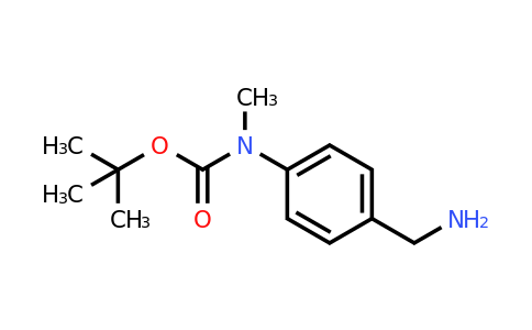CAS 191871-91-7 | (4-Aminomethyl-phenyl)-methyl-carbamic acid tert-butyl ester