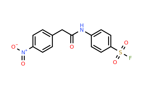 CAS 19188-69-3 | 4-(2-(4-Nitrophenyl)acetamido)benzene-1-sulfonyl fluoride