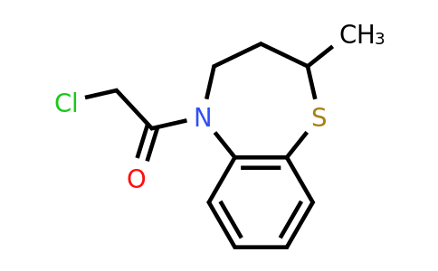 CAS 19197-45-6 | 2-chloro-1-(2-methyl-2,3,4,5-tetrahydro-1,5-benzothiazepin-5-yl)ethan-1-one