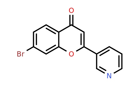 CAS 1920-52-1 | 7-Bromo-2-(pyridin-3-YL)-4H-chromen-4-one