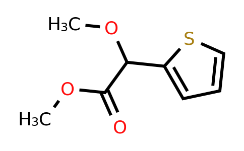 CAS 19204-08-1 | methyl 2-methoxy-2-(thiophen-2-yl)acetate