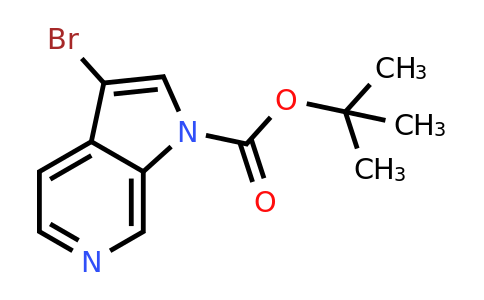 CAS 192189-17-6 | tert-butyl 3-bromo-1H-pyrrolo[2,3-c]pyridine-1-carboxylate