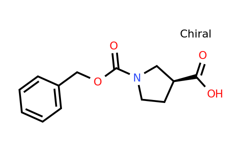 (S)-1-Cbz-pyrrolidine-3-carboxylic acid