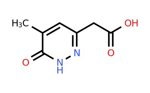 CAS 1922898-82-5 | 2-(5-methyl-6-oxo-1,6-dihydropyridazin-3-yl)acetic acid