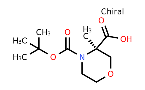 CAS 1923056-80-7 | (R)-4-(tert-Butoxycarbonyl)-3-methylmorpholine-3-carboxylic acid