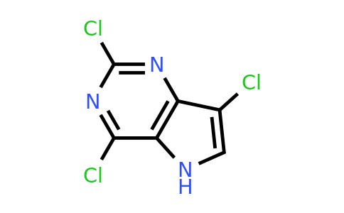 CAS 1923177-10-9 | 2,4,7-trichloro-5H-pyrrolo[3,2-d]pyrimidine