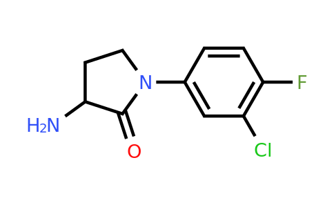 CAS 192318-48-2 | 3-amino-1-(3-chloro-4-fluorophenyl)pyrrolidin-2-one
