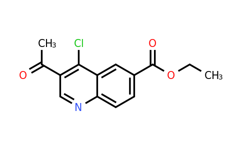 CAS 1923190-13-9 | Ethyl 3-acetyl-4-chloroquinoline-6-carboxylate