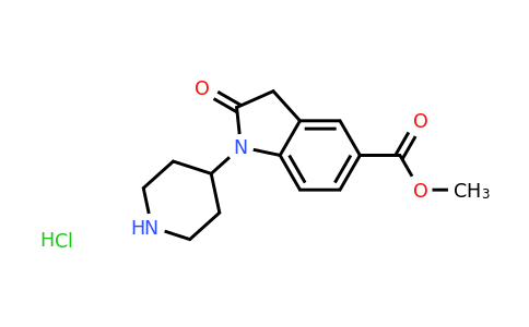 CAS 1923190-19-5 | Methyl 2-oxo-1-(piperidin-4-yl)indoline-5-carboxylate hydrochloride