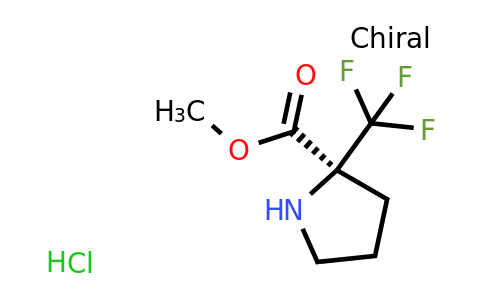 CAS 1923203-84-2 | methyl (2S)-2-(trifluoromethyl)pyrrolidine-2-carboxylate;hydrochloride