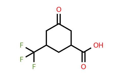CAS 1923335-26-5 | 3-oxo-5-(trifluoromethyl)cyclohexane-1-carboxylic acid