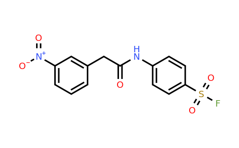 CAS 19235-18-8 | 4-(2-(3-Nitrophenyl)acetamido)benzene-1-sulfonyl fluoride