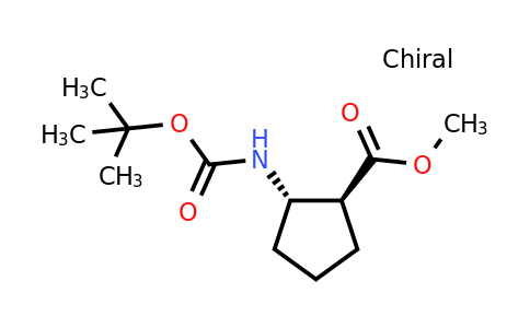CAS 192385-82-3 | methyl (1S,2S)-2-(tert-butoxycarbonylamino)cyclopentanecarboxylate