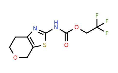 CAS 1924283-65-7 | 2,2,2-trifluoroethyl N-{4H,6H,7H-pyrano[4,3-d][1,3]thiazol-2-yl}carbamate