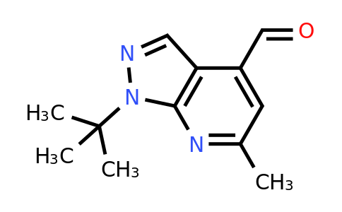 CAS 1924363-18-7 | 1-tert-butyl-6-methyl-1H-pyrazolo[3,4-b]pyridine-4-carbaldehyde