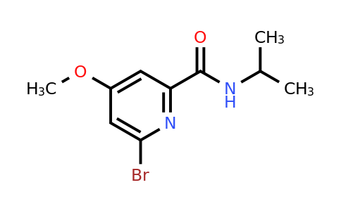 CAS 192447-15-7 | 6-Bromo-N-isopropyl-4-methoxypicolinamide