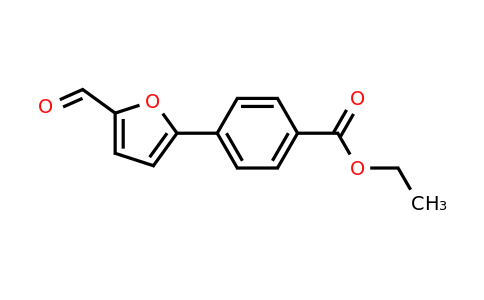 CAS 19247-87-1 | Ethyl 4-(5-formylfuran-2-yl)benzoate