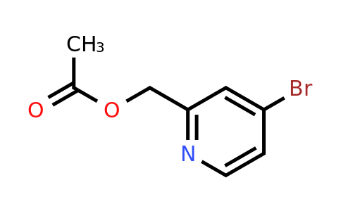 CAS 192642-94-7 | (4-Bromopyridin-2-YL)methyl acetate