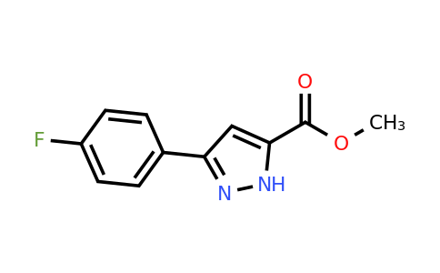 CAS 192701-91-0 | methyl 3-(4-fluorophenyl)-1H-pyrazole-5-carboxylate