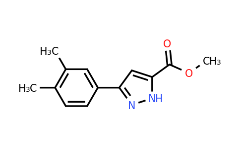 CAS 192701-98-7 | methyl 3-(3,4-dimethylphenyl)-1H-pyrazole-5-carboxylate