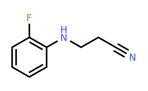 CAS 192811-51-1 | 3-((2-Fluorophenyl)amino)propanenitrile