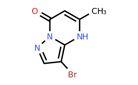 CAS 1928789-12-1 | 3-bromo-5-methyl-4H,7H-pyrazolo[1,5-a]pyrimidin-7-one