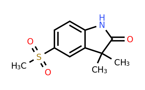CAS 192928-29-3 | 3,3-Dimethyl-5-(methylsulfonyl)indolin-2-one