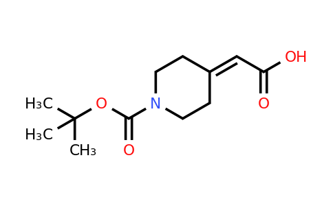 CAS 193085-24-4 | 1-BOC-Piperidin-4-ylidene-acetic acid