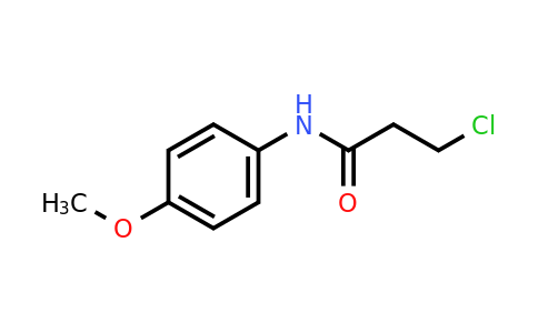 CAS 19313-87-2 | 3-Chloro-N-(4-methoxyphenyl)propanamide