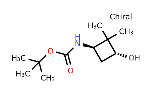CAS 1931995-87-7 | tert-butyl N-[(1R,3R)-3-hydroxy-2,2-dimethyl-cyclobutyl]carbamate