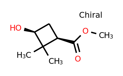 CAS 1931999-55-1 | methyl (1R,3S)-3-hydroxy-2,2-dimethylcyclobutane-1-
carboxylate