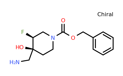 CAS 1932002-54-4 | trans-benzyl 4-(aminomethyl)-3-fluoro-4-hydroxypiperidine-1-carboxylate