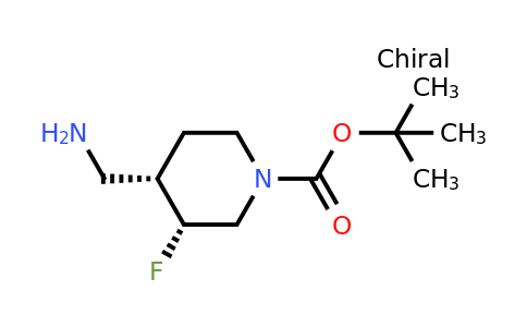 CAS 1932008-28-0 | tert-butyl (3R,4S)-4-(aminomethyl)-3-fluoropiperidine-1-carboxylate