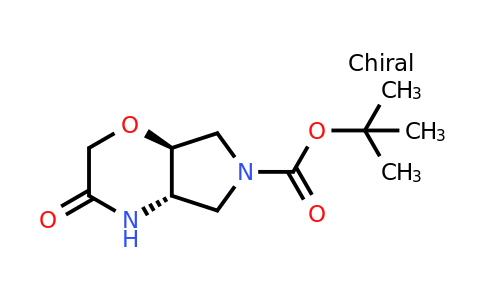 CAS 1932015-17-2 | tert-butyl (4aS,7aS)-3-oxo-4a,5,7,7a-tetrahydro-4H-pyrrolo[3,4-b][1,4]oxazine-6-carboxylate