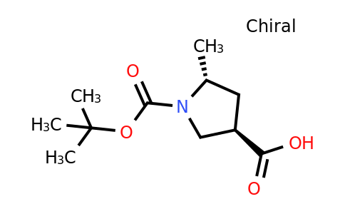 CAS 1932018-83-1 | (3R,5R)-1-[(tert-butoxy)carbonyl]-5-methylpyrrolidine-3-carboxylic acid