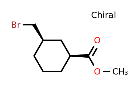 CAS 1932047-08-9 | methyl (1S,3R)-3-(bromomethyl)cyclohexanecarboxylate