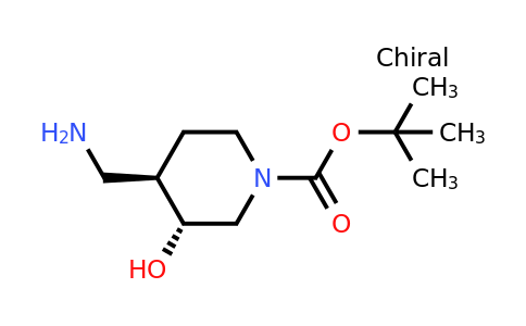 CAS 1932053-73-0 | tert-butyl (3R,4R)-4-(aminomethyl)-3-hydroxypiperidine-1-carboxylate